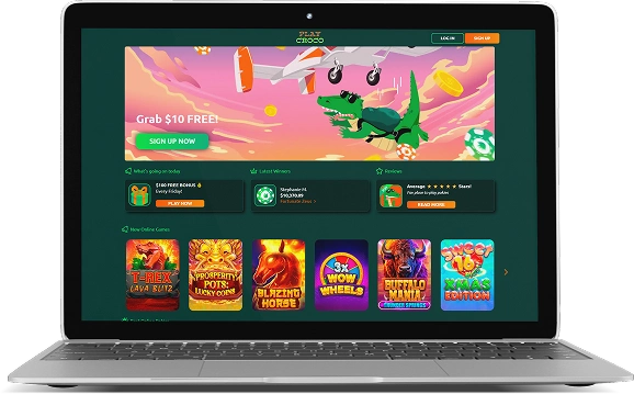 PlayCroco Casino Australia Desktop
